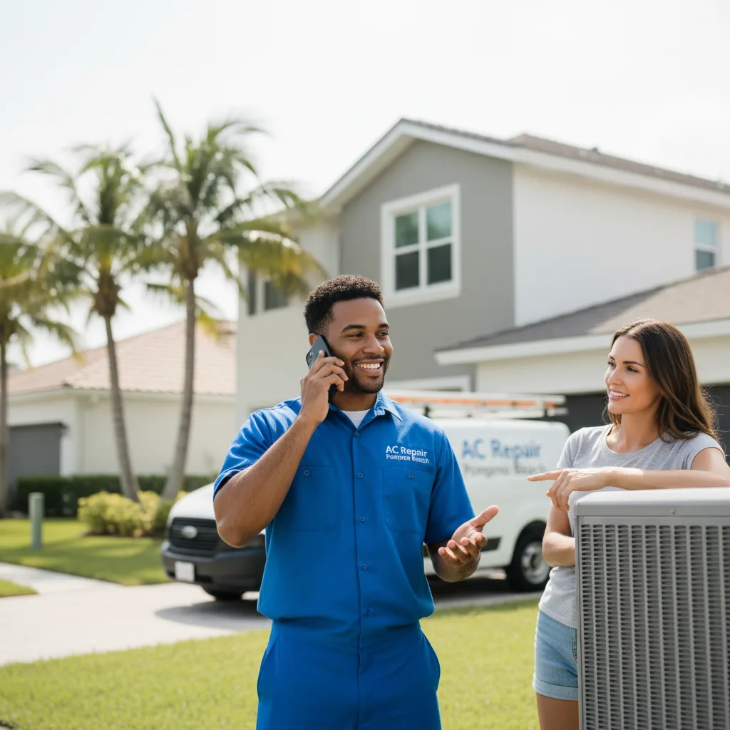 AC Repair Pompano Beach customer support in Mastic